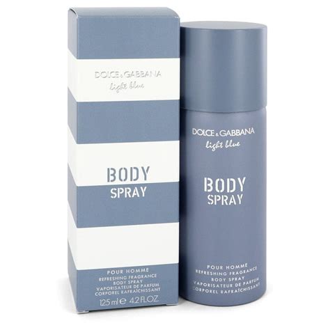 Light Blue By Dolce And Gabbana Men Body Spray 42 Oz