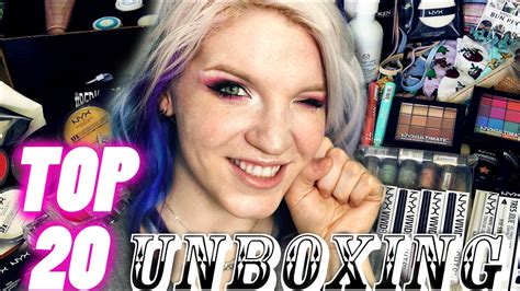 Top 20 Unboxing Nyx Face Awards 2017 Nsomniaksdream Youtube