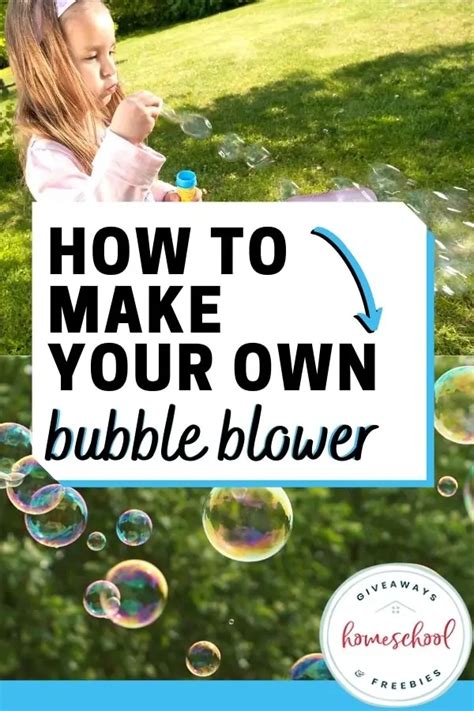Fun And Easy Diy Bubble Blowers To Make For Kids