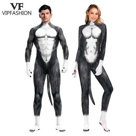 Vip Fashion Halloween Cosplay Costumes Adult Unisex Full Cover Funny