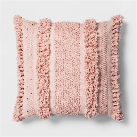 Pink Tufted Oversize Throw Pillow Opalhouse Oversized Throw Pillows