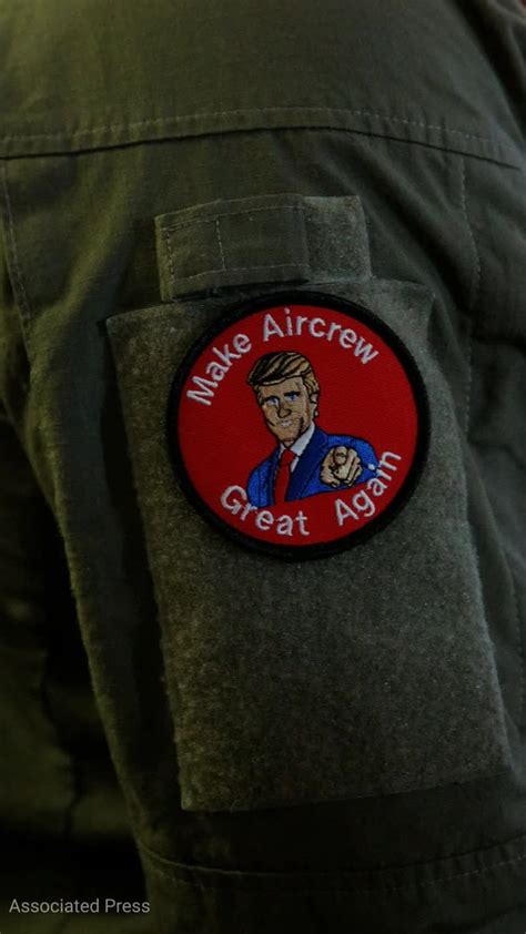 Airmen Pictured Wearing Trump Themed Morale Patches