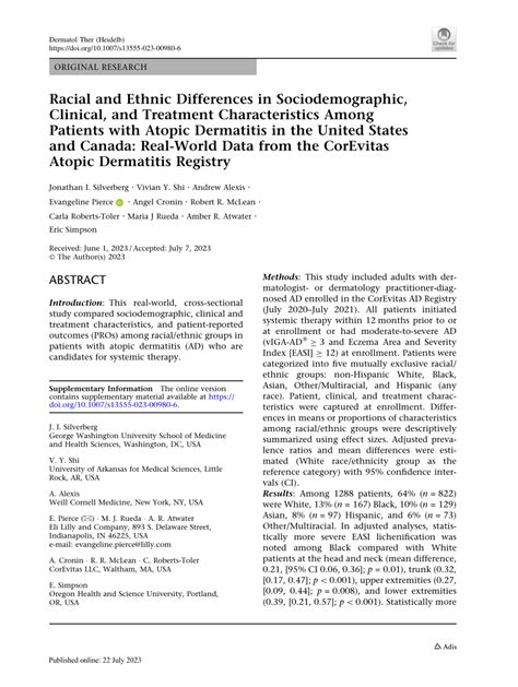 Pdf Racial And Ethnic Differences In Sociodemographic Clinical And