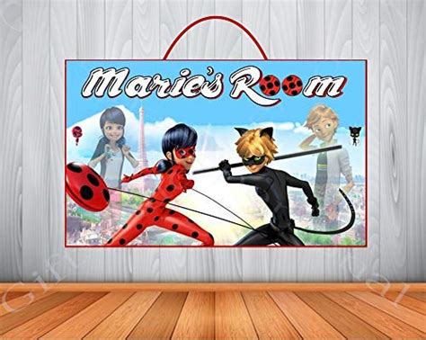 Personalized Miraculous Ladybug Sign Miraculous Ladybug