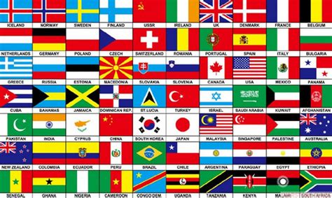 70 Nations 5 X 3 Flag