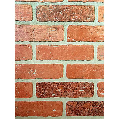14 In X 48 In X 96 In Kingston Brick Hardboard Wall Panel Brickseek