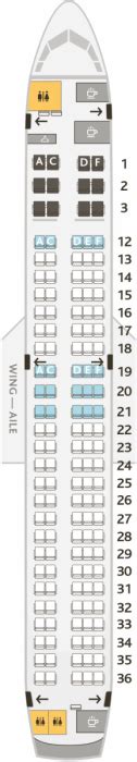 Airbus A Seating Chart Air Canada Cabinets Matttroy