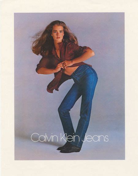 1980 Brook Sheilds Calvin Jeans Avedon Brooke Shields Richard