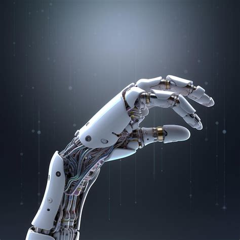 Premium Ai Image Exploring Humanmachine Collaboration Robotic