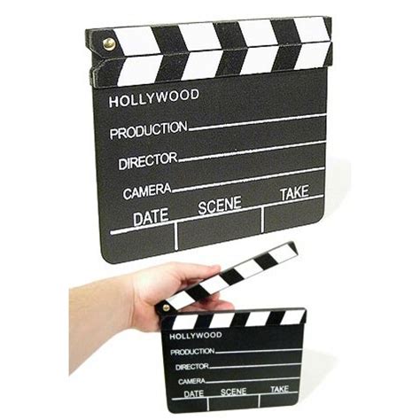 Hollywood Movie Studio Clapboard 1920 Clapboard Hollywood Movies