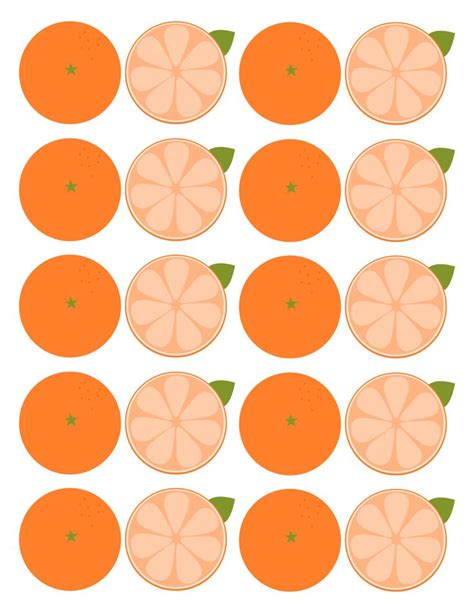 Orange You Glad Printables Orange Orange And More Orange Pinte