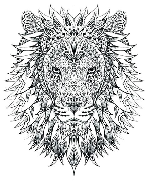 Animal Free Printable Coloring Pages For Adults Advanced Printable