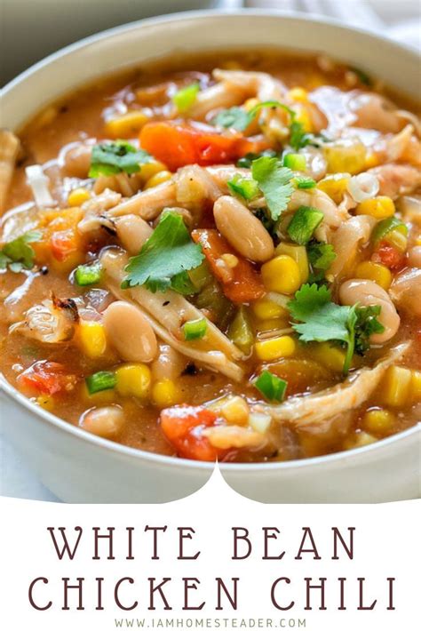 Navy beans are on the smaller side. Best White Chicken Chili Recipe Winner - The Ultimate ...