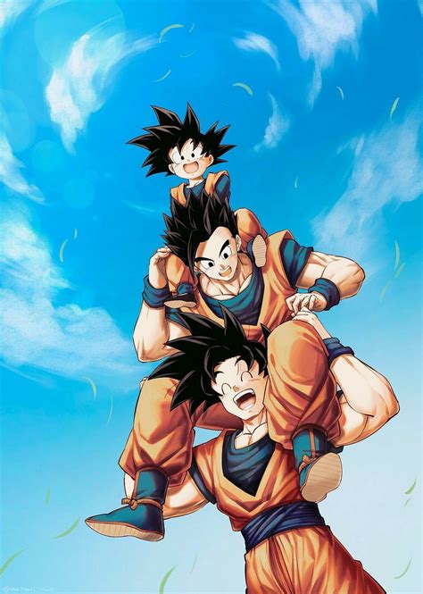 Goku Gohan Y Goten Familia Personajes De Goku Personajes De Sexiz Pix Hot Sex Picture