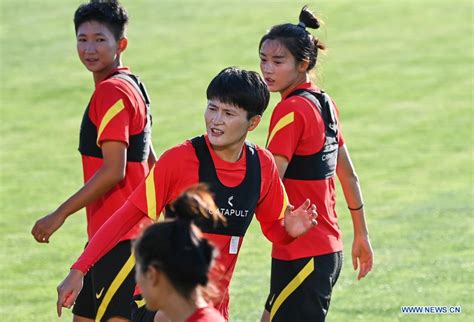 China Womens Football Team In Shape For First Olympic Match Against Brazil Xinhua English