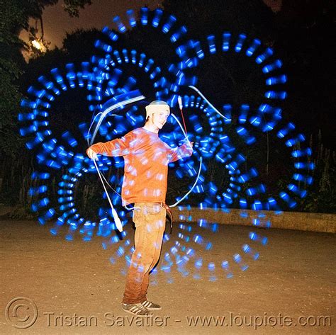 Nicky Spinning Led Light Poi Flowlights