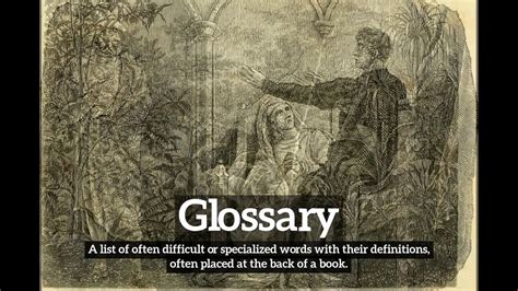 What Is Glossary How Does Glossary Look How To Say Glossary In