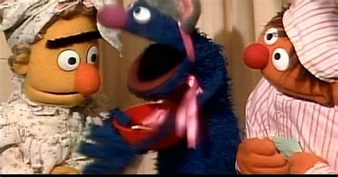 group sex night is on an indefinite hiatus while bert and ernie consult a priest about grover