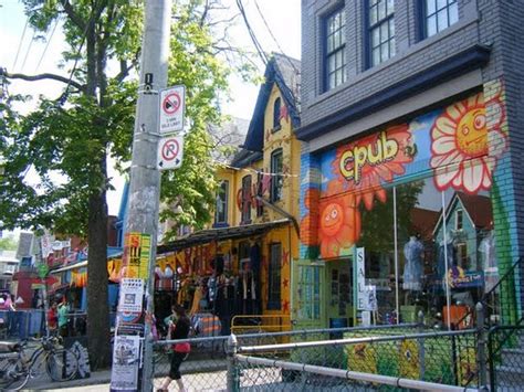 Click&go map and route finder with public transit, walking, driving or cycling directions. Kensington Market and Spadina Avenue (Toronto, Ontario ...