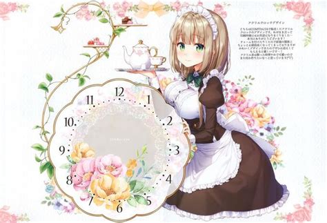 Pin By Moonarrow Komitto On ↪ Anime Maids ↩ Anime Maid Anime Tableware