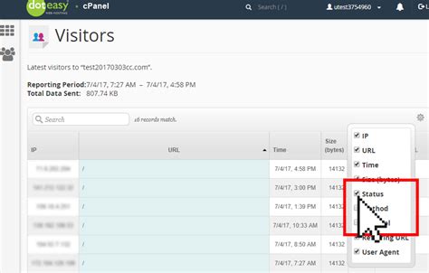 Understanding The Visitors Metrics In CPanel Doteasy Web Hosting Canada