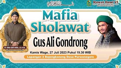 🔴 Live Banjarnegara Bersholawat Bersama Gus Ali Gondrong And Semut