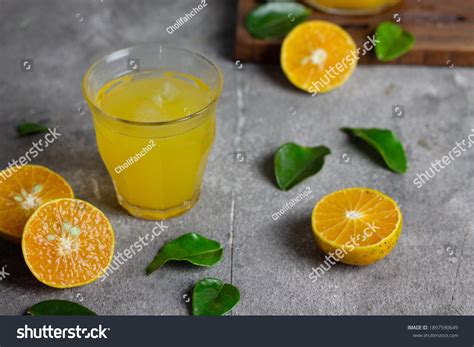 Es Jeruk Peras Orange Juice Iced Stock Photo 1897590649 Shutterstock