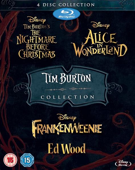 Tim Burton Collection Blu Ray Box Set Free Shipping Over Hmv