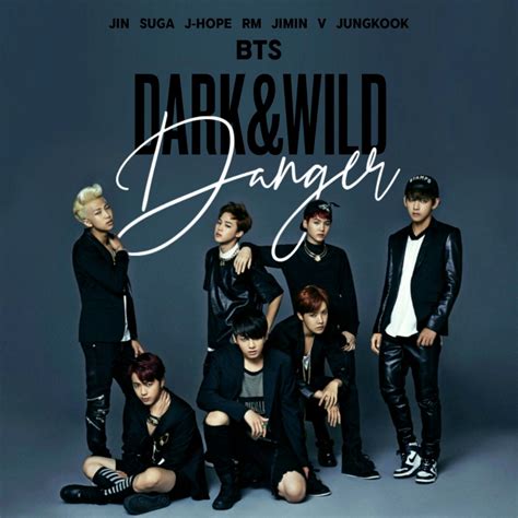 Bts Danger Dark And Wild Album Cover By Lealbum Foto Bts Bts Photo