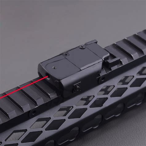 Tactical Red Laser Sight Laser Pointer With Switch For 21mm Rail