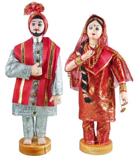 Buy Punjabi Bridal Doll Online Doll Clothes Indian Dolls Doll Costume