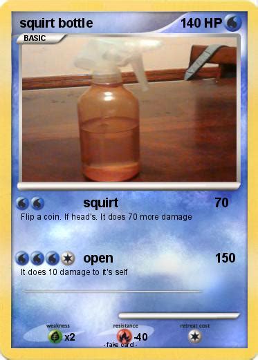 Pokémon Squirt Bottle Squirt My Pokemon Card