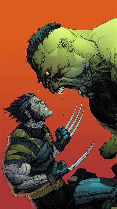 Wolverine Hulk Vs Comic Marvel Mobile Summers