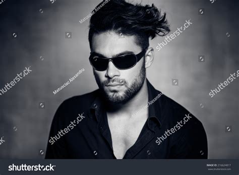 Sexy Fashion Man Model Dressed Casual Stock Photo 216624817 Shutterstock