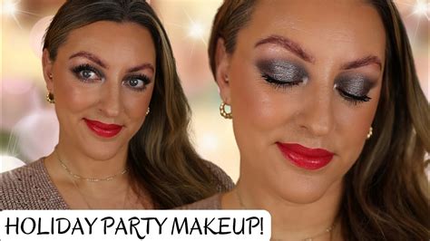 Holiday Party Makeup Tutorial Party Perfect Makeup Look Youtube