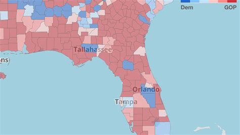 Elections Compare How Florida Voted For President In 2016 And 2020