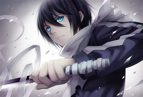 Anime Boy Black Hair Blue Eyes Find This Pin And More On Anime Human