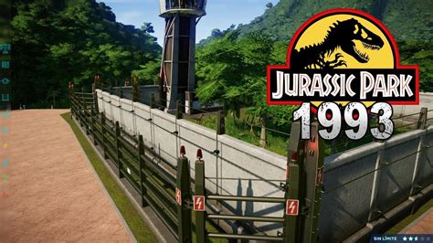 Parque JurÁsico 1993 El Recinto De Los Raptores Jurassic World