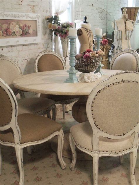 A shabby chic dining table is a wonderful addition to a dining room. This item is unavailable | Etsy | Shabby chic kitchen ...