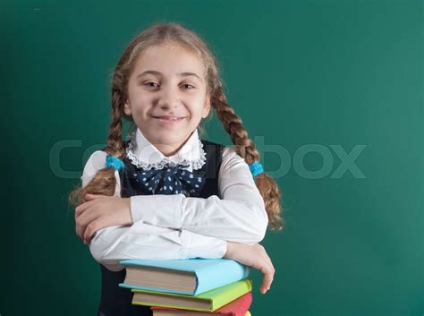 Schoolgirl Stock Image Colourbox