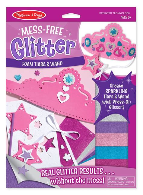 Melissa And Doug Foam Wand And Tiara Mess Free Glitter Buy Online In