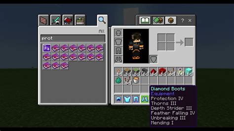 This Is The Enchants For A God Armor Youtube