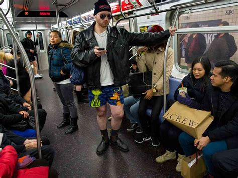 More Photos No Pants Subway Ride Day Hits Trains Worldwide