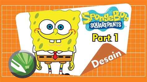 Desain Celengan Spongebob Pakai Corel Draw X7 Part 1 Youtube
