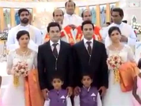 Twin Priests Officiate Wedding As Twins Marry Twins In Kerala Latest News India Hindustan Times