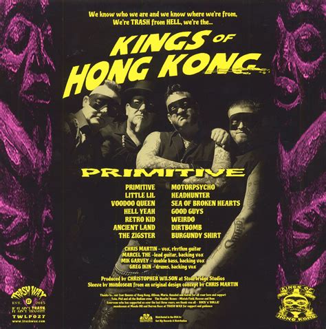 Lp has released five albums and three eps. Kings Of Hong Kong LP: Primitive (LP, Pink Vinyl, Ltd ...