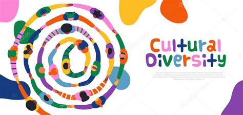 Plantilla Web Del Día Mundial De La Diversidad Cultural Ilustración Del