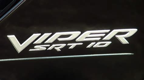000 2003 2005 Dodge Viper Srt10 Side Badging In Silver 0wn81vadab