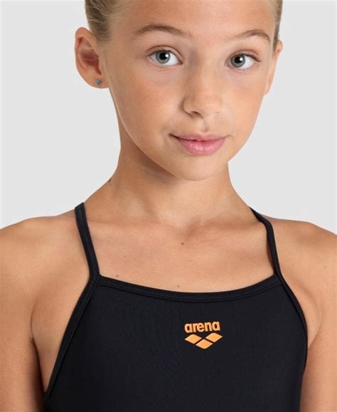 Girls Swimsuit Lightdrop Back Solid