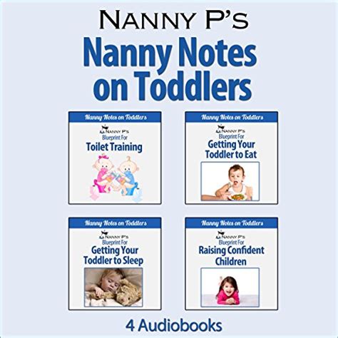 Nanny Notes On Toddlers 4 Book Set Nanny Ps Blueprints